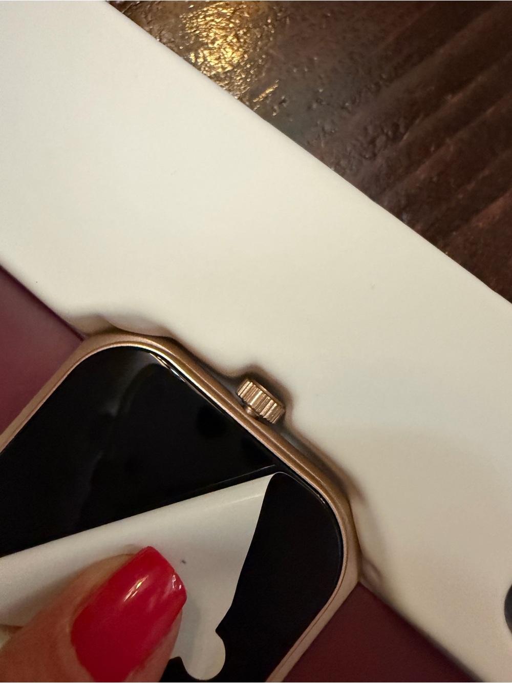 Letsfit E46 Rose Bezel Smart Watch with Extra Band - NIB - Picture 5 of 8